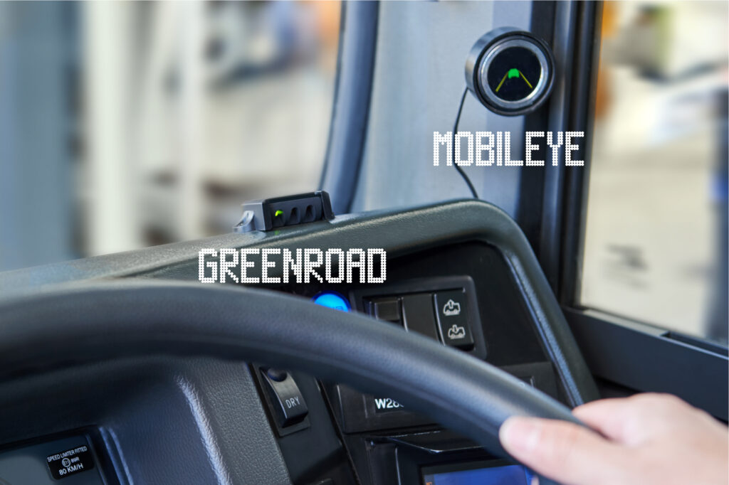 GreenRoad With Mobileye On Bus